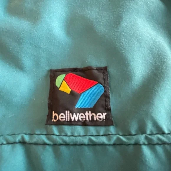 BELLWETHER - Green and Black Cycling Jacket with Stand-Up Collar